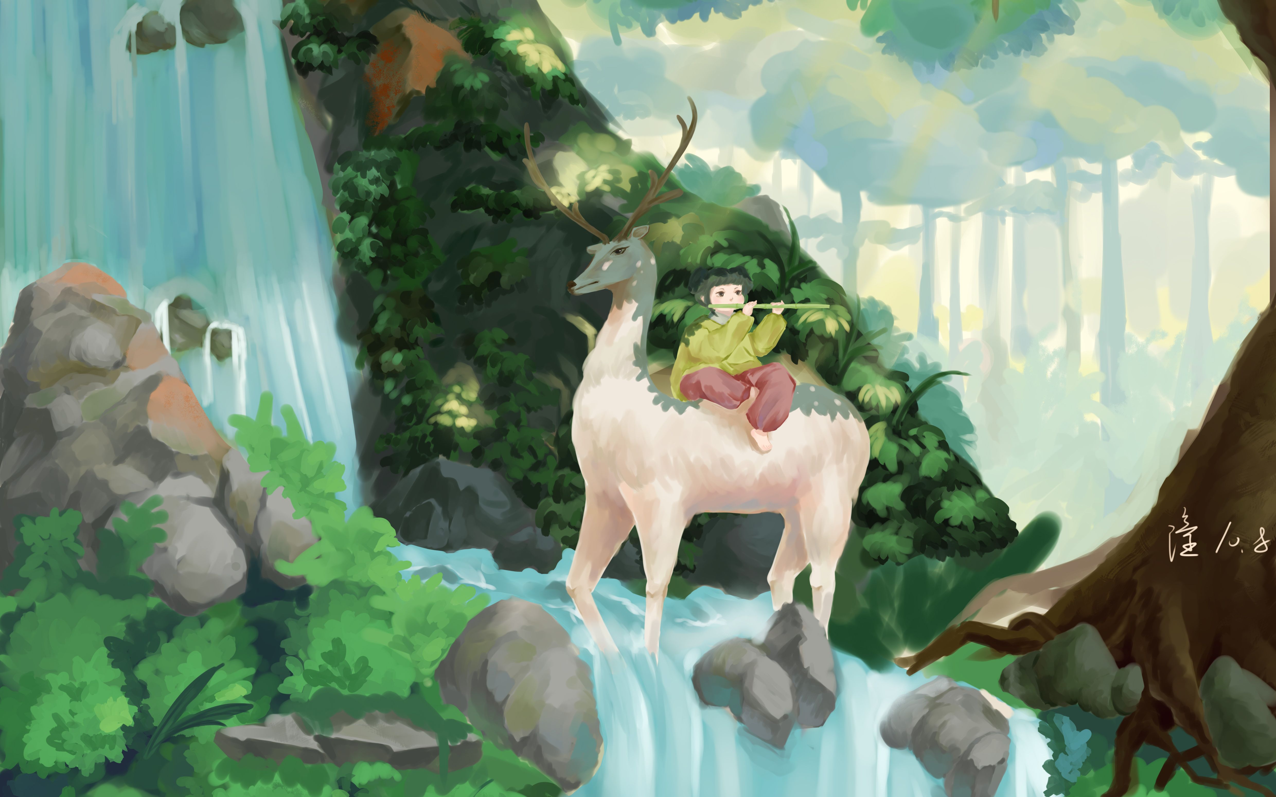 【sai | 绘画过程】黄粱一梦