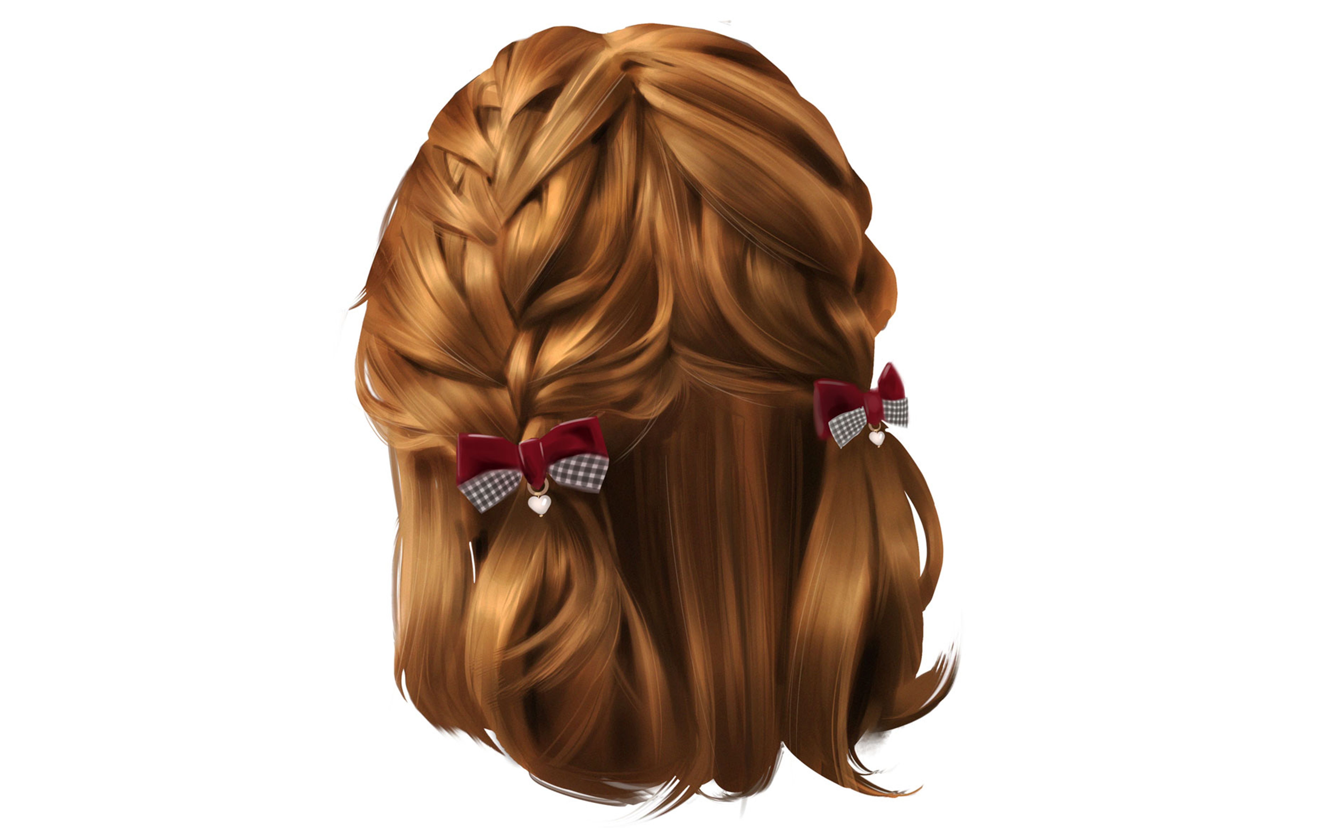 【板绘】厚涂头发画法~你还在为秃头而烦恼嘛,别急,3步教你解决秃头