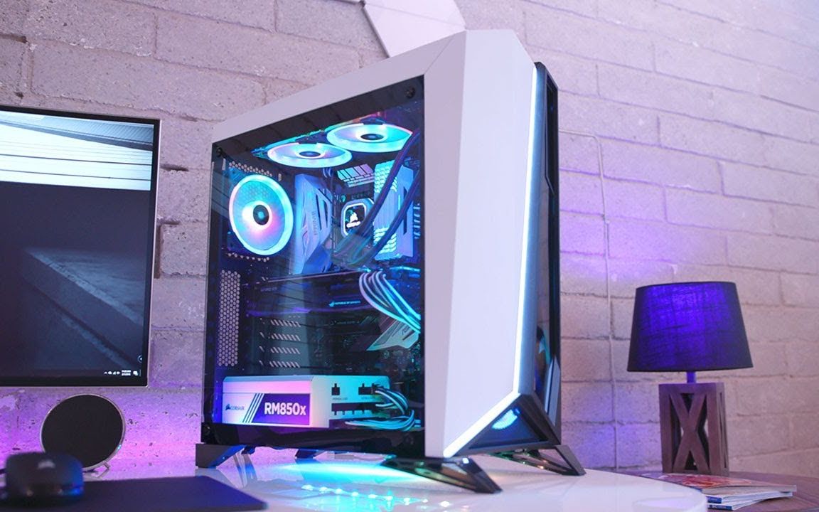 i7 8700k 超炫酷rgb 水冷主机装机_哔哩哔哩 (゜-゜)つロ 干杯