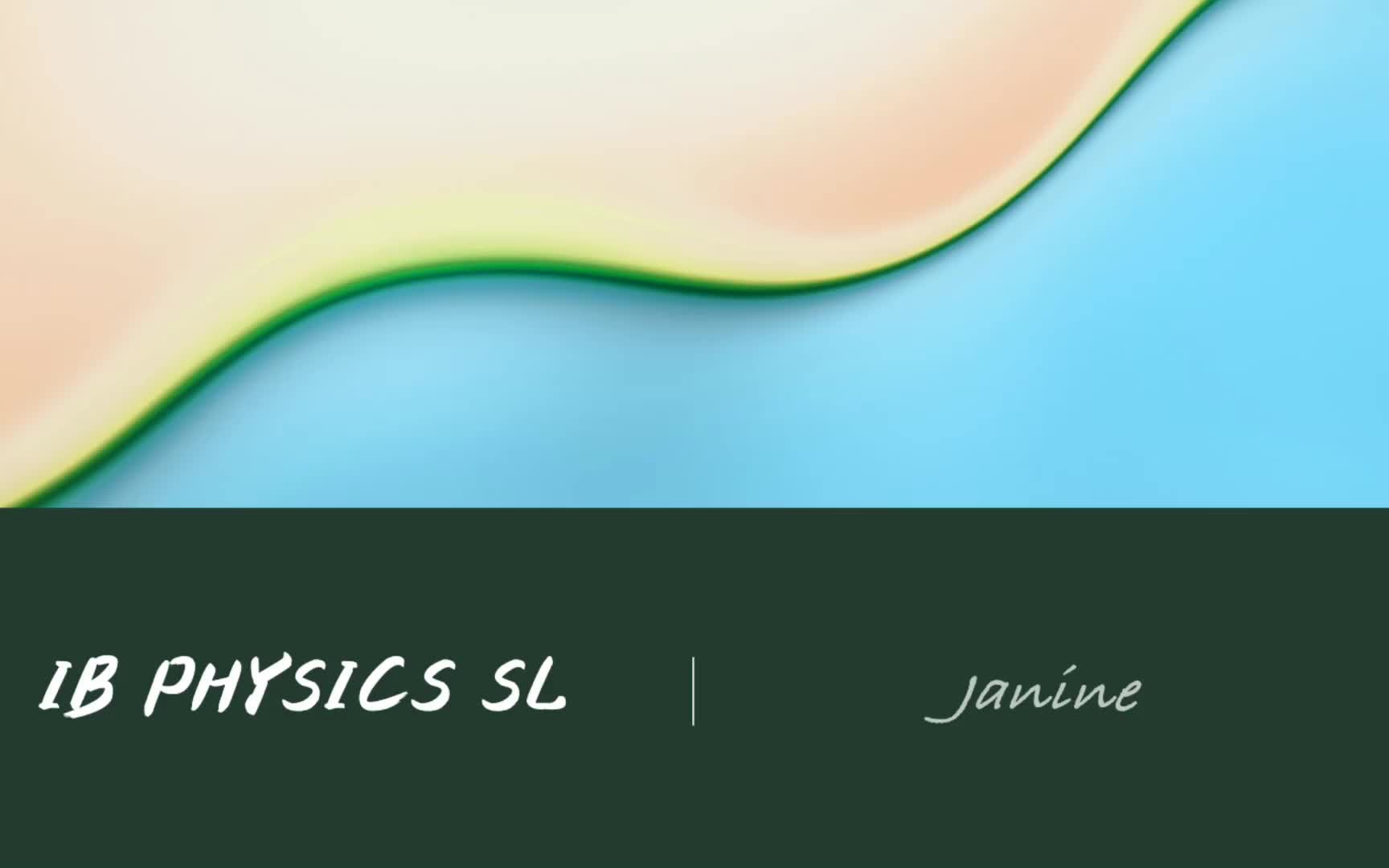 如何在IB Physics SL考试中获得7分哔哩哔哩bilibili