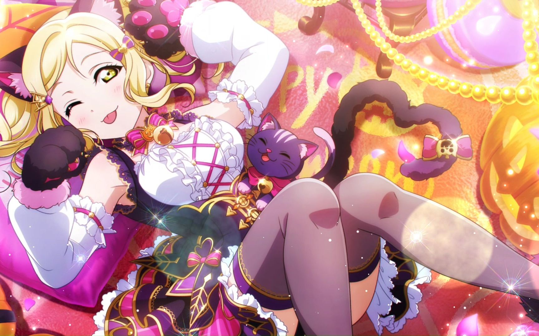 love liveas_ur小原鞠莉_魔女的shiny煮~!剧情