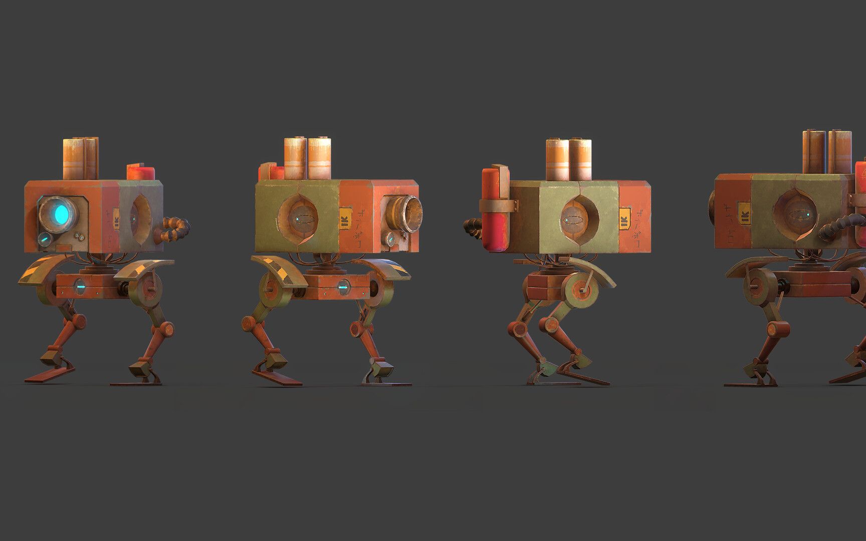 活动  【3dmax游戏建模】零基础学习机器人3d建模