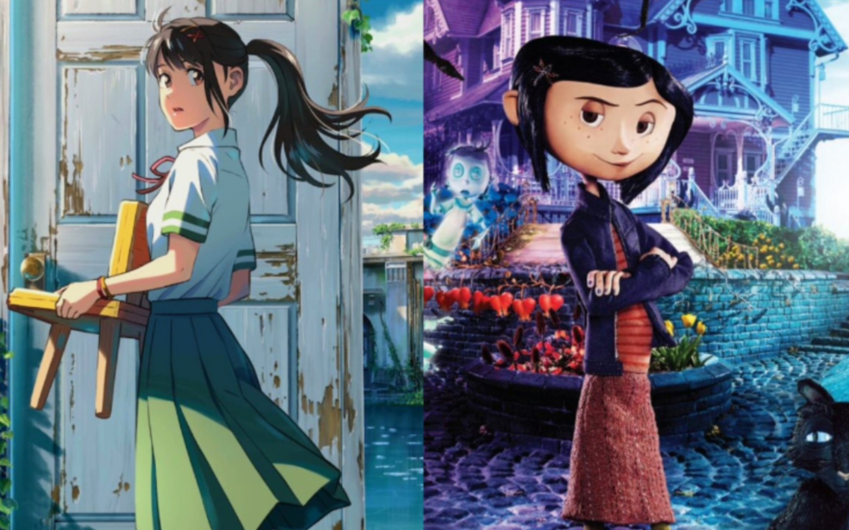 [图]Coraline's Departure | 铃芽户缔 決意～旅立ち