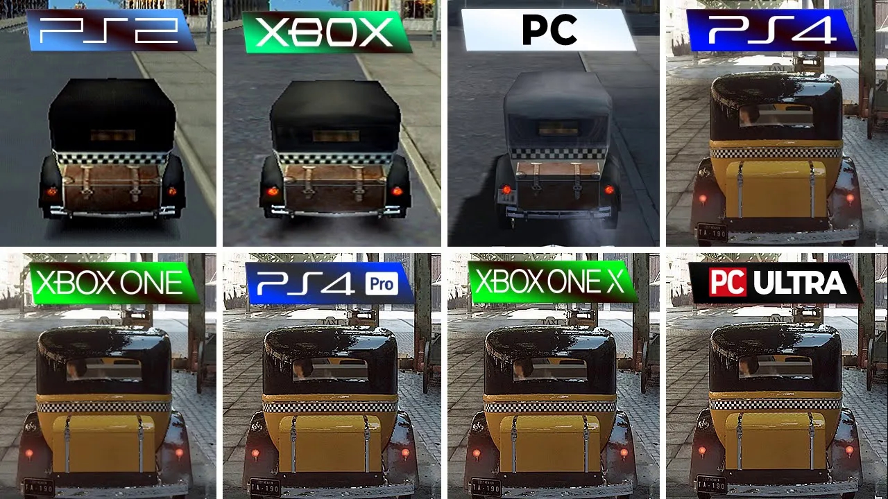 [图]四海兄弟(2002) PS2 VS XBOX VS PC VS PS4 VS XBOX ONE VS PS4 PRO VS XBOX ONE X VS PC