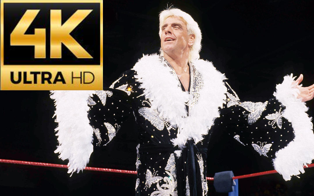 wwe超清4k名人堂ric flair瑞克弗莱尔2001年出场音乐mv