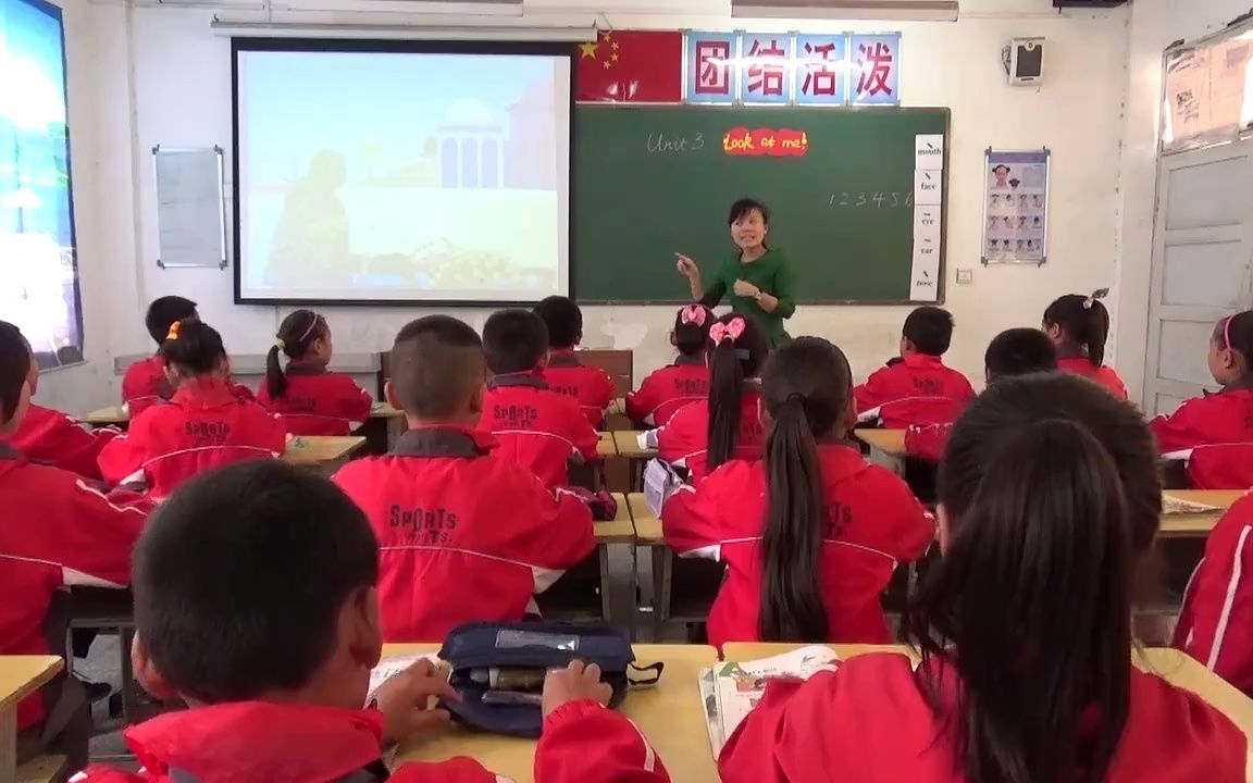 [图]人教小学英语三年级上册:《Unit3Look at me B Let's learn》(含课件教案)获奖公开课 [罗老师]【省级】优质课 GKK