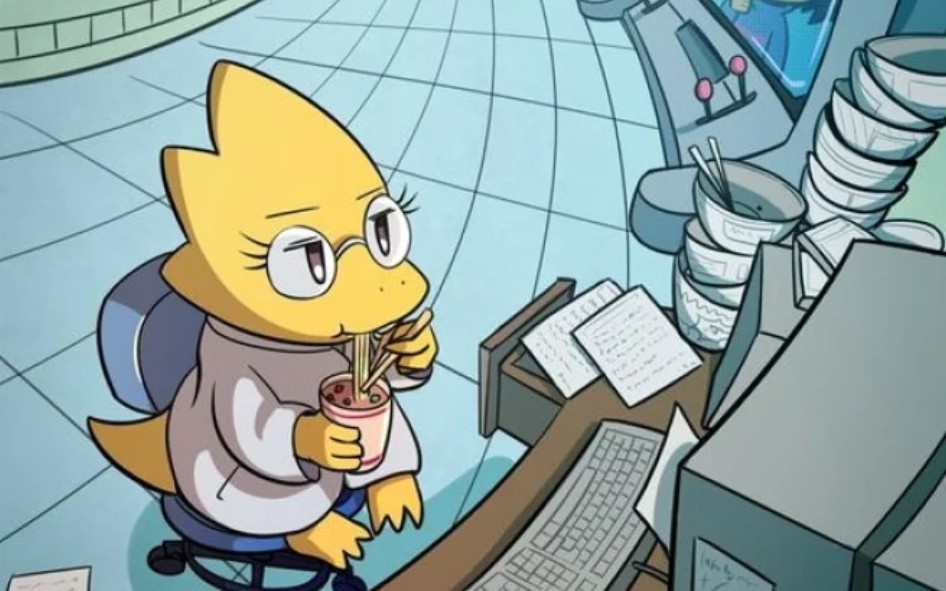 undertale 传说之下 音乐 《alphys》(alphys出场bg