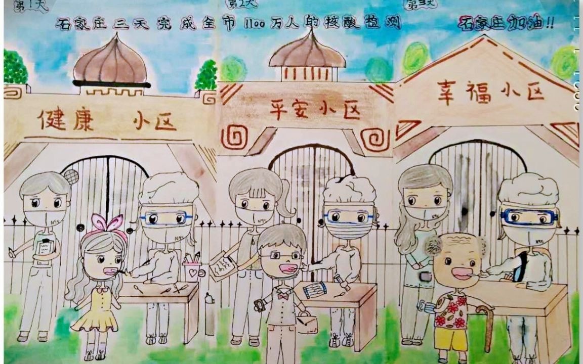 四年级抗疫小报哔哩哔哩bilibili