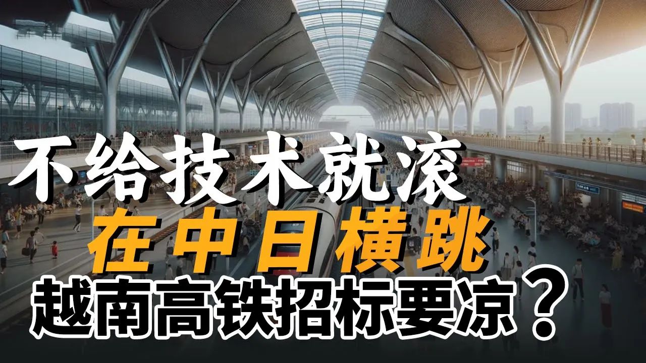 越南高铁将启动全球招标,在中日间来回横跳,放话不转让技术就踢出局哔哩哔哩bilibili