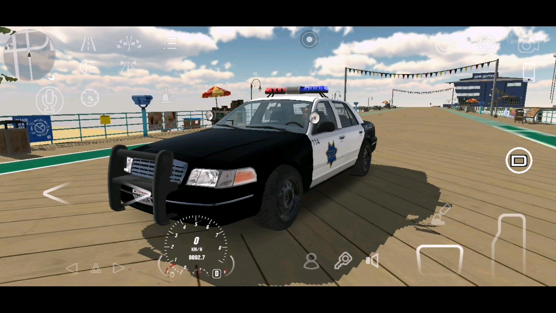 【car parking】sfpd旧金山警车展示