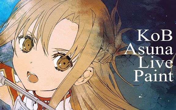 【bunbun/abec】画亚丝娜(血盟骑士团服ver) [直播录像]