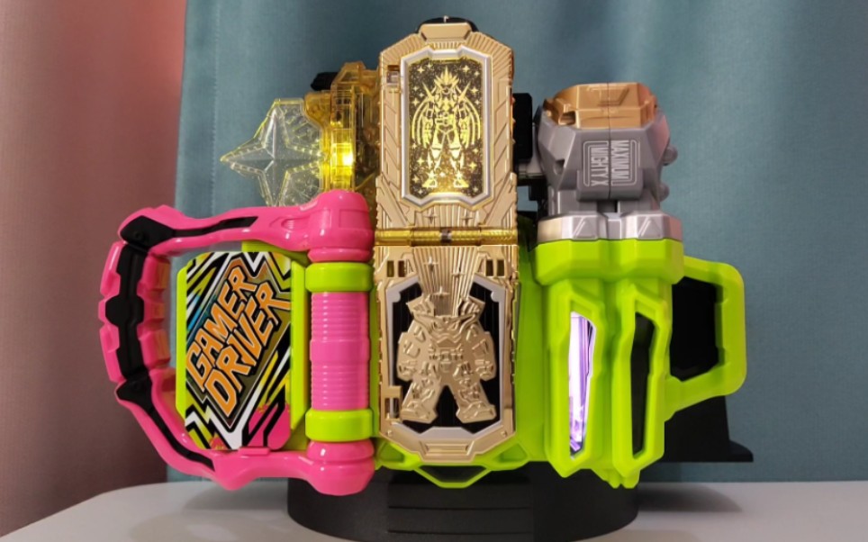 假面骑士ex-aid dx再版玩家驱动器,无敌套装 简测!