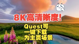 Download Video: Vision Pro眼馋了！Quest可AI生成8K超高清天空盒！