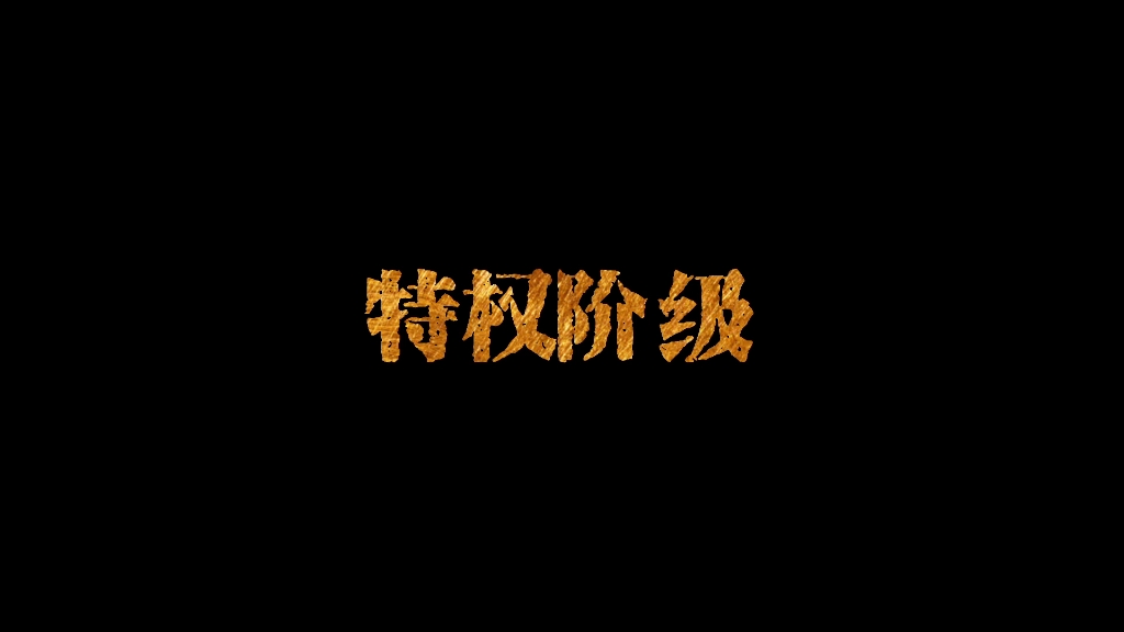 特权阶级哔哩哔哩bilibili