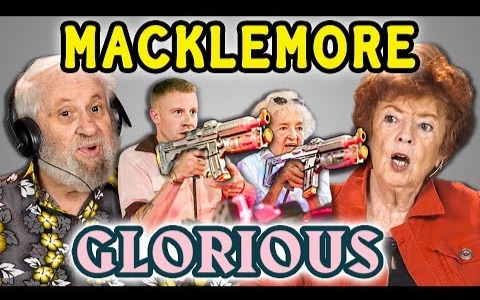 [图]【毒】【ELDERS REACT双字】美国爷爷奶奶看Macklemore《Glorious》的MV