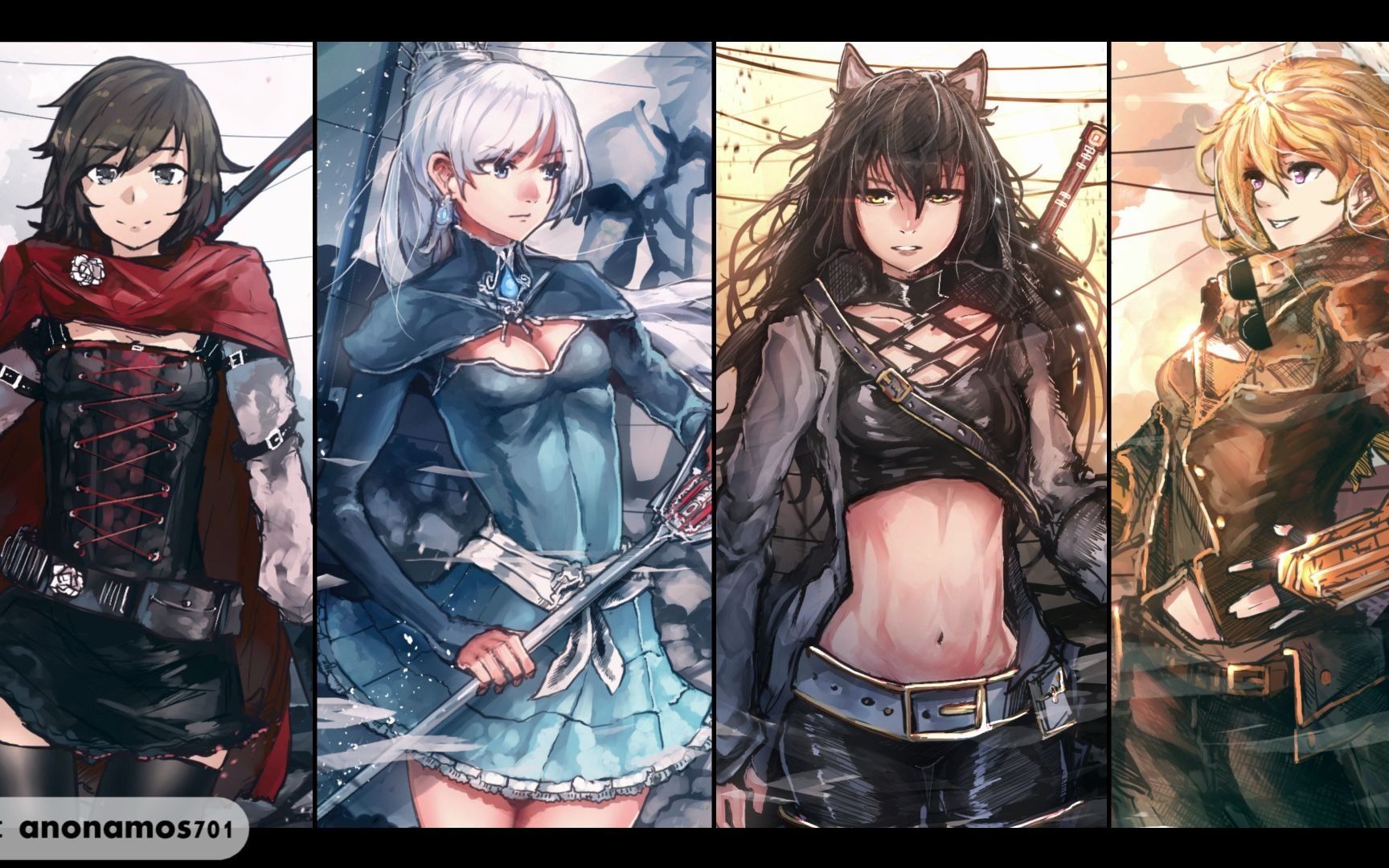 rwby同人美图