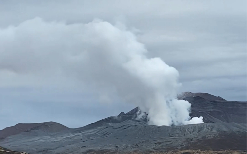 阿苏山~火山哔哩哔哩bilibili