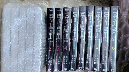 台版热门漫画 死亡笔记本爱藏版 短短时间再版3次了,这次四月发货