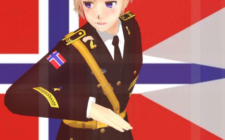 【aph/mmd】说谎家·诺