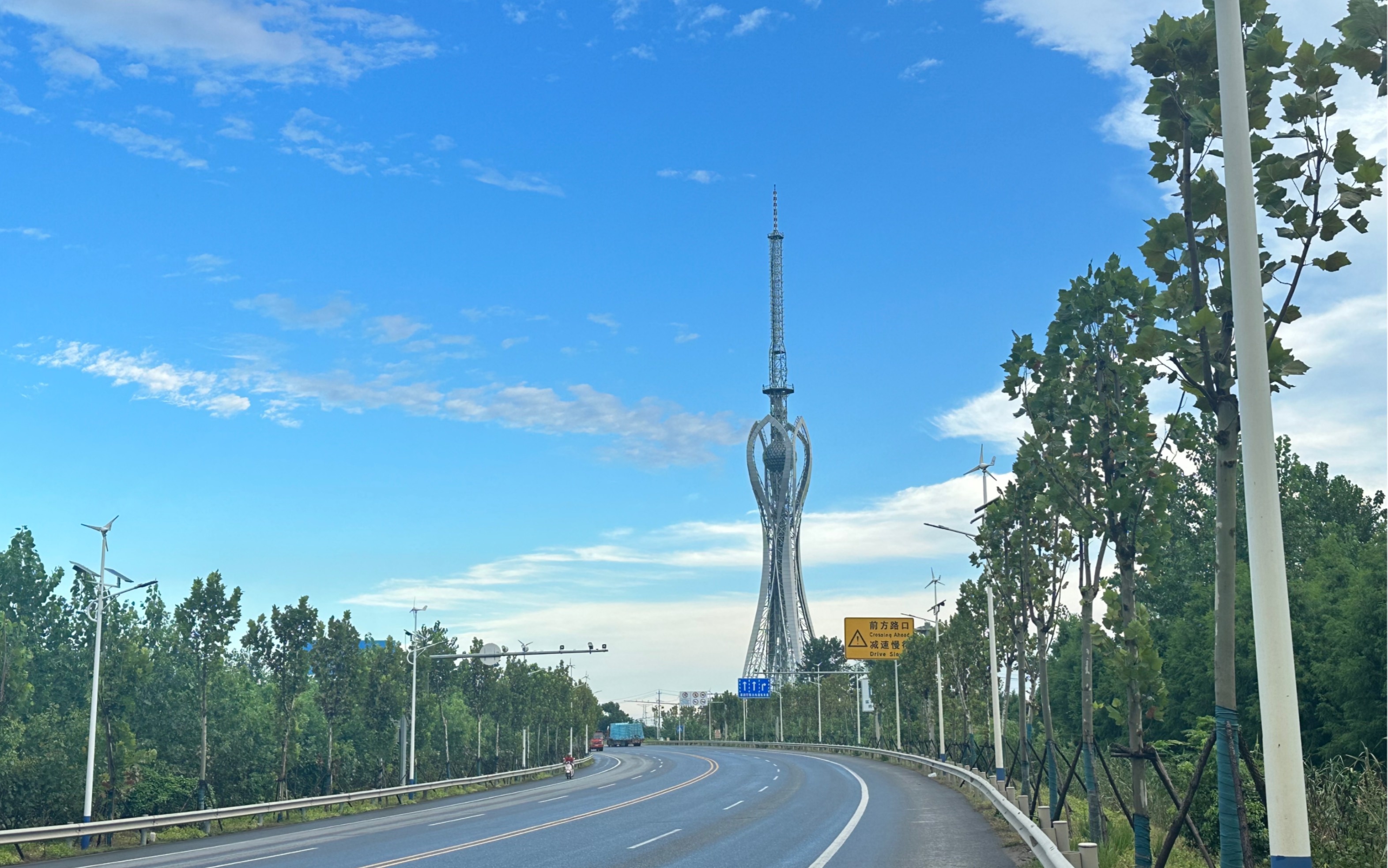 318骑行第20天,潜江市-荆州市,第一次碰到骑友