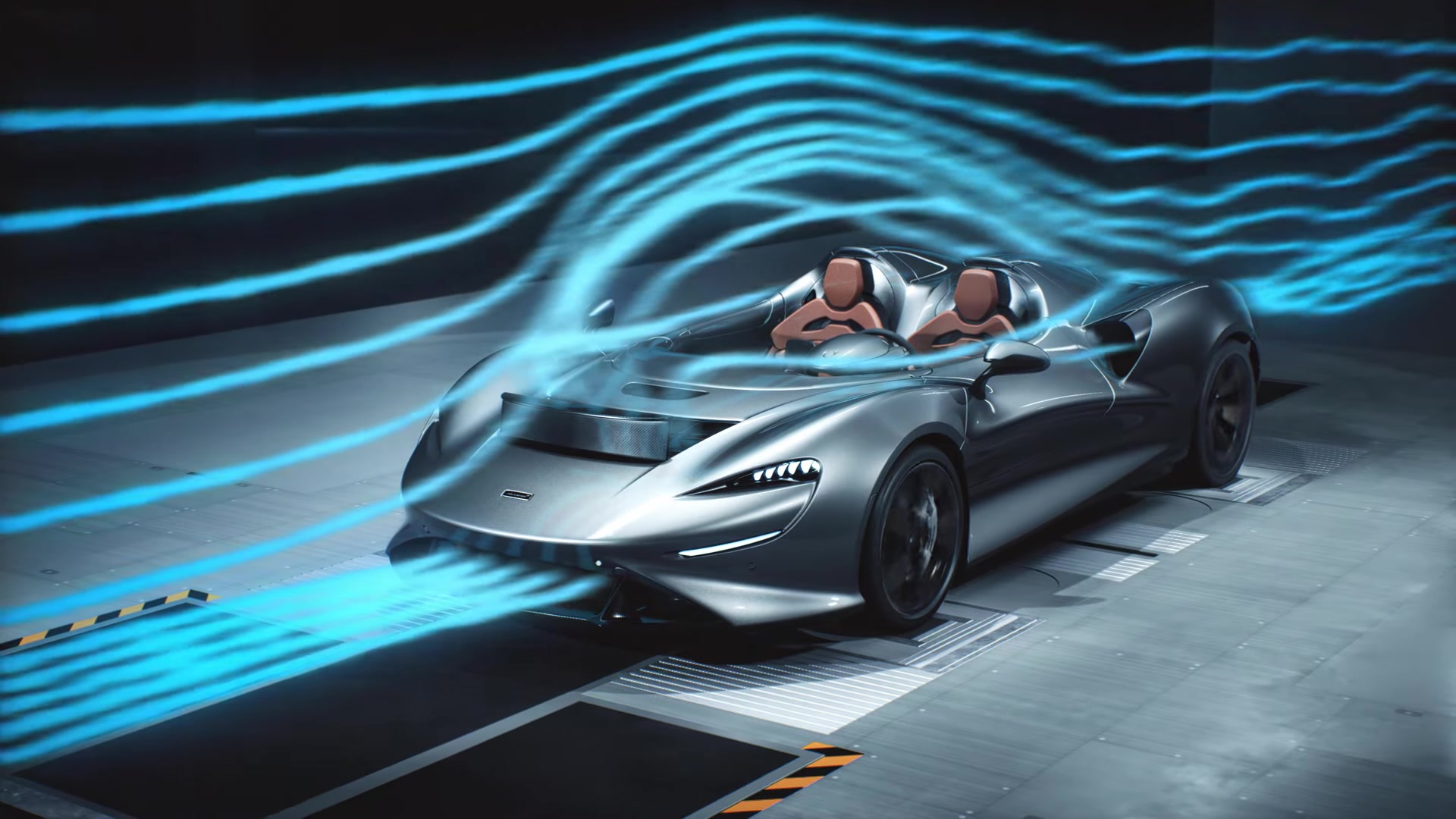 迈凯伦 aams 风洞测试!