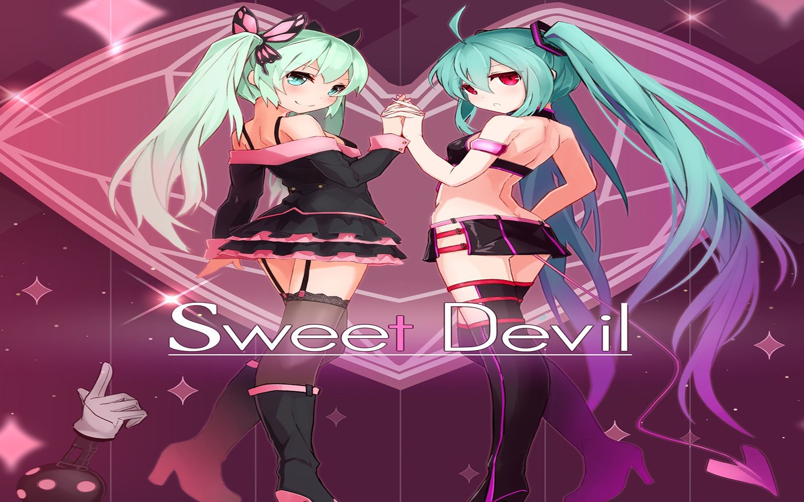 音乐频谱线初音ミクsweetdevil