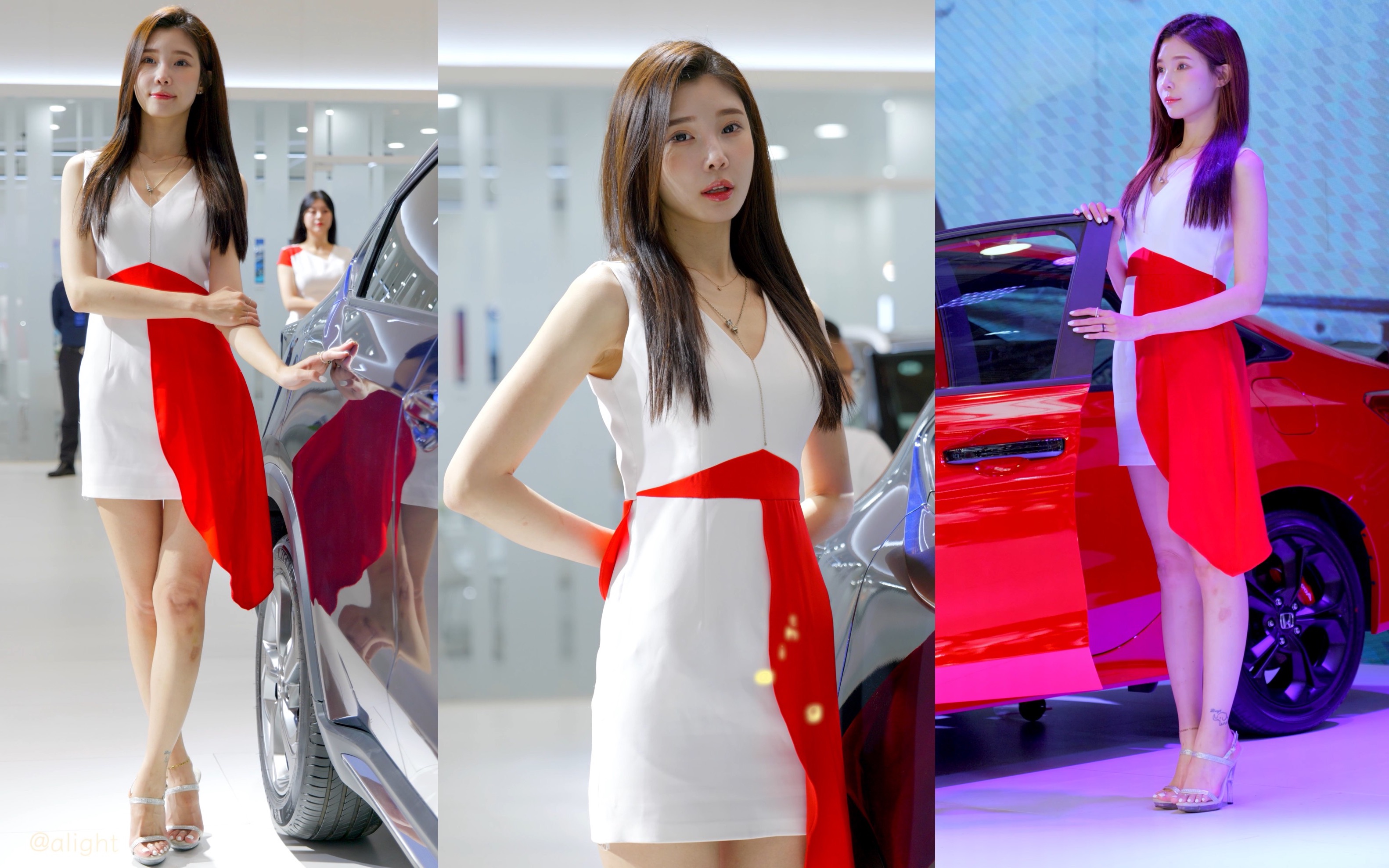 东风honda车模2021苏州十一车展竖