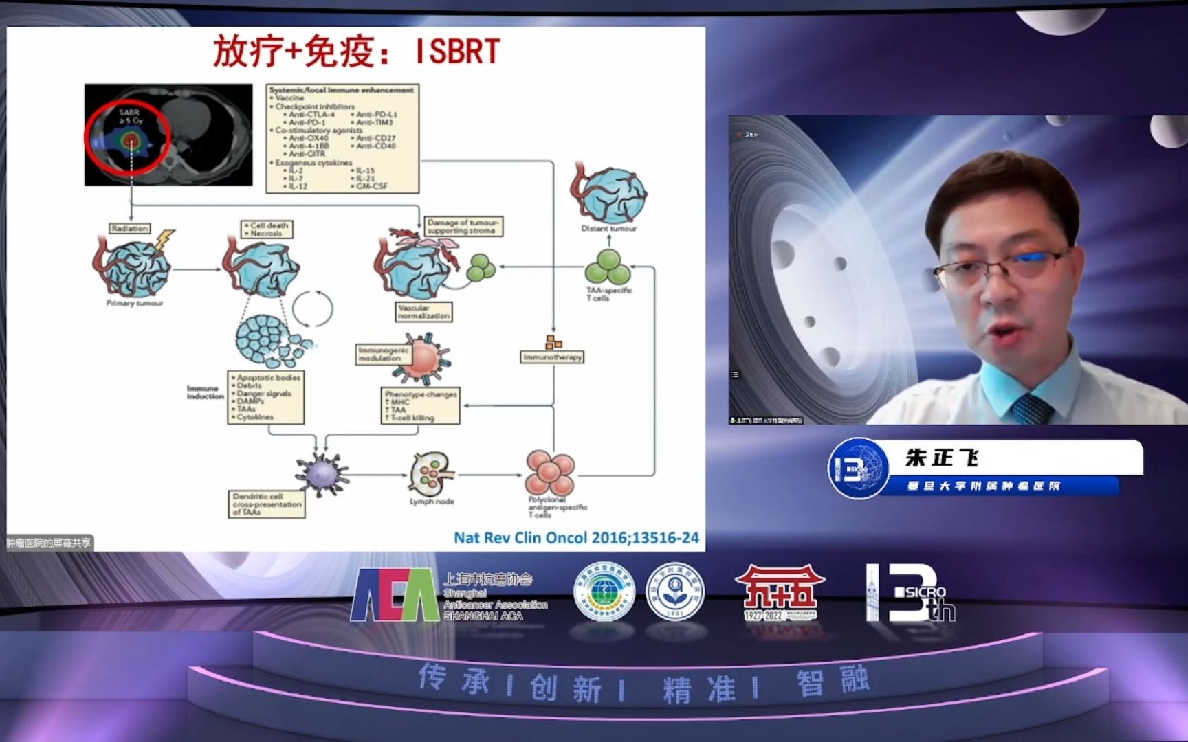 放疗和免疫联合最佳模式朱正飞 (复旦大学附属肿瘤医院)哔哩哔哩bilibili