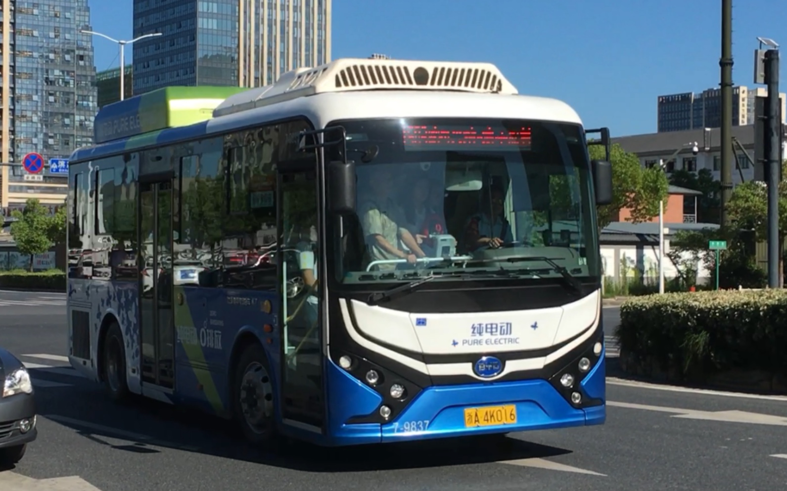 杭州公交 byd k7 1503路 7-9837