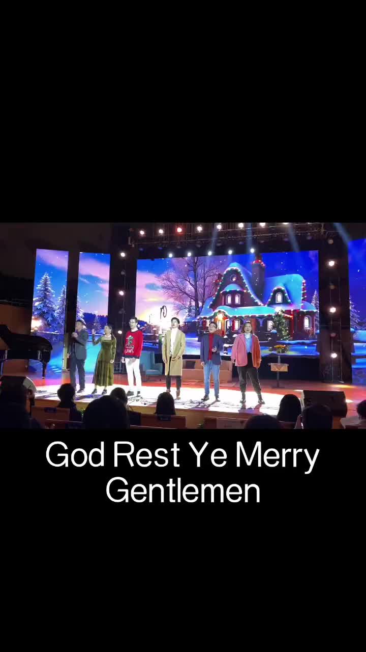 演出现场阿卡贝拉pentatonix晚会圣诞奇幻之夜ghc圣
