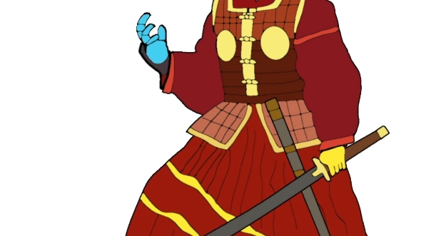 终于画好了,这副铠甲,我喜欢