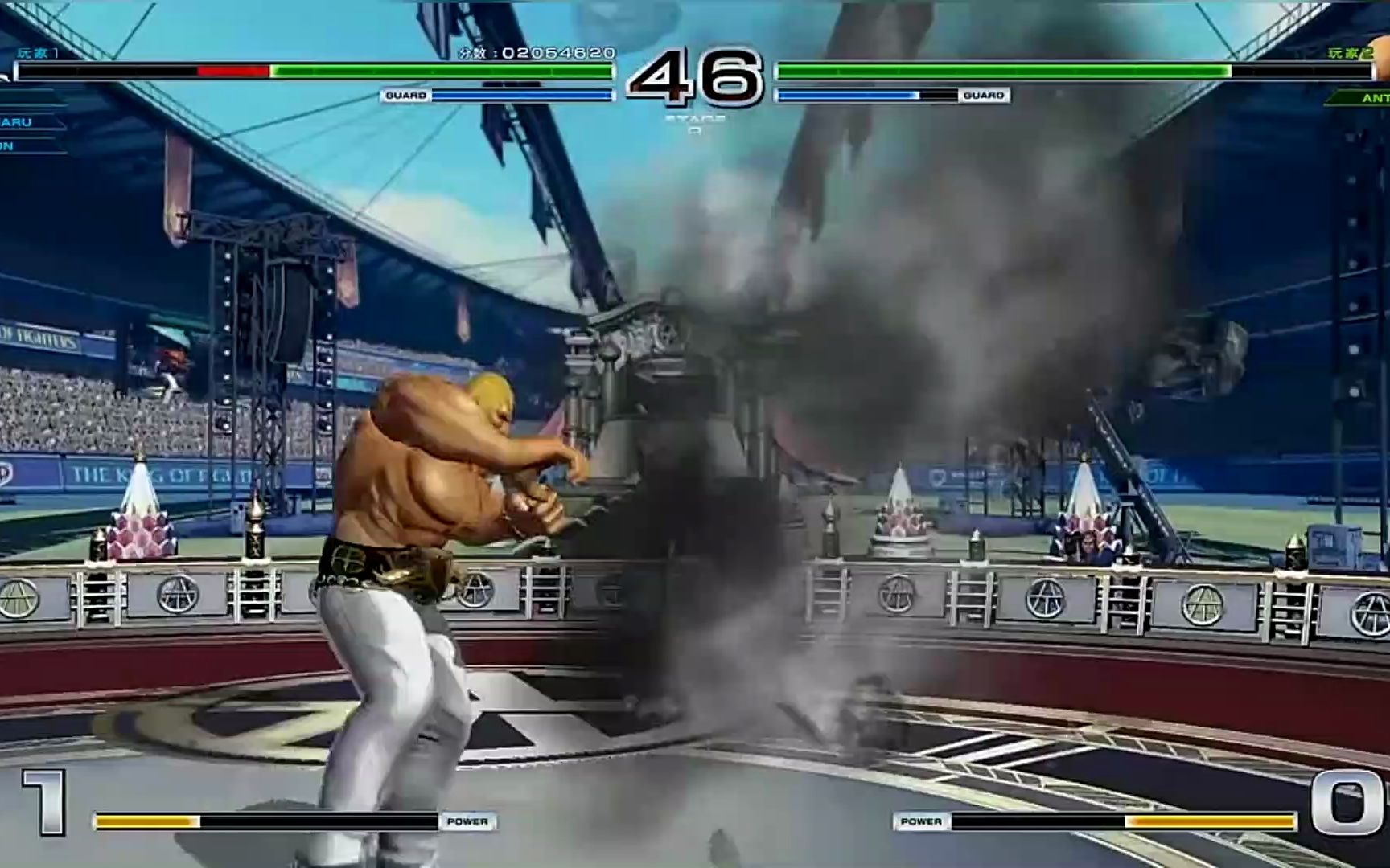 拳皇14:终极boss威尔斯完整版剧情,大片级别的出场特效