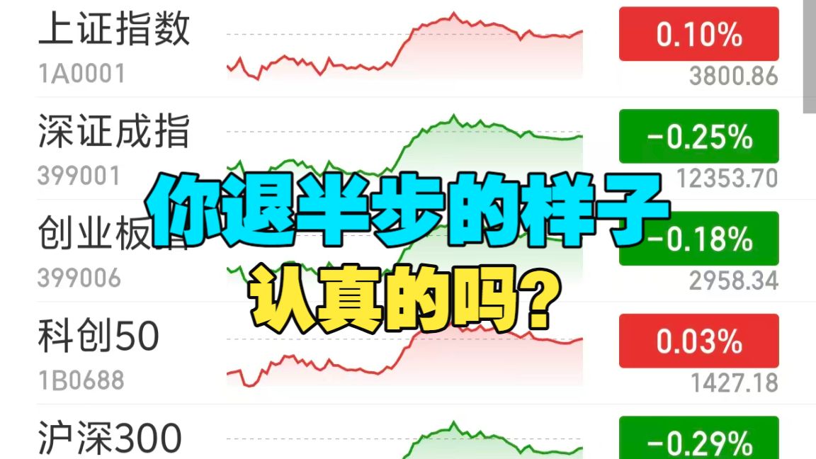 卖了就涨，伤害所有人，在A股保持心态，好比玩moba不骂队友