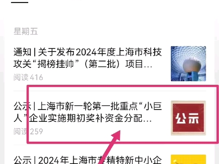 [玫瑰]2024年上海市新一轮第一批重点“小巨人”企业实施期初奖补资金分配方案的公示[玫瑰]最高补贴奖励307万元 最低263万元哔哩哔哩bilibili