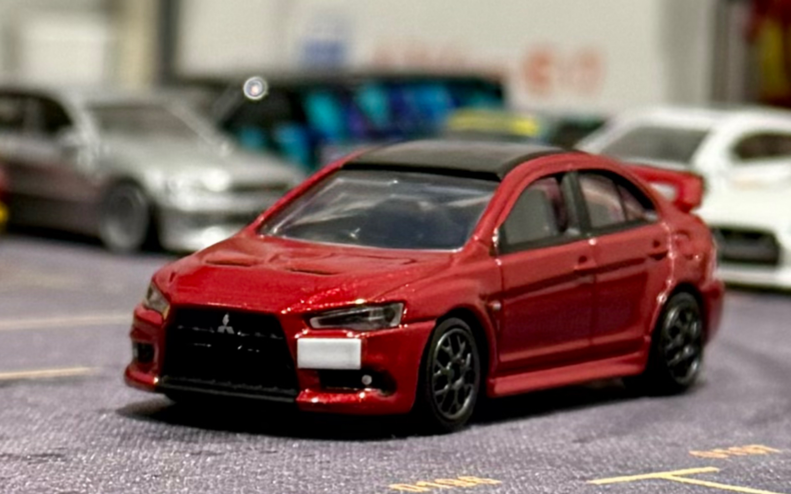 tomica 多美卡tp02 三菱evo10 初回版