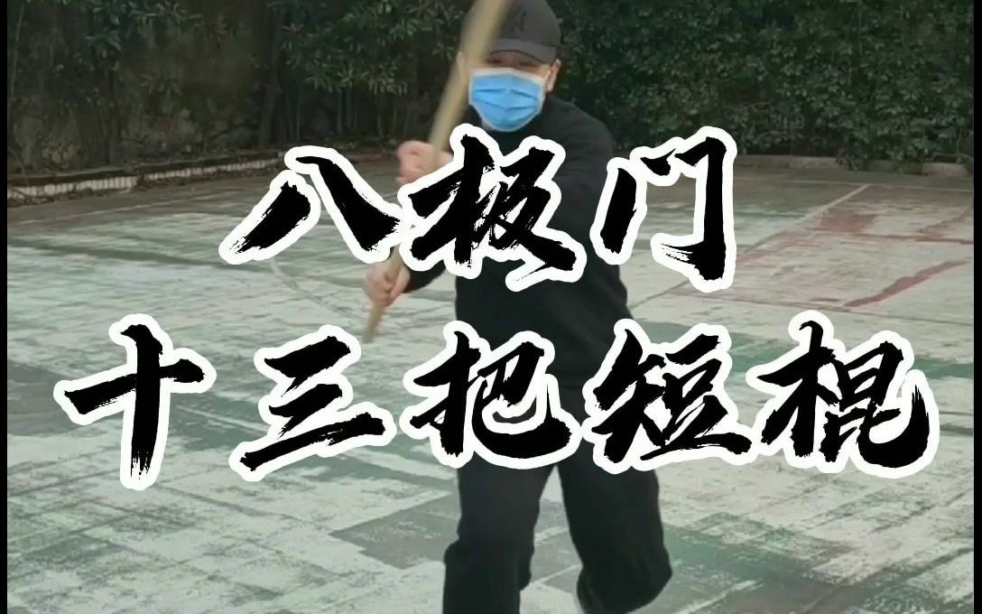 八极门十三把短棍