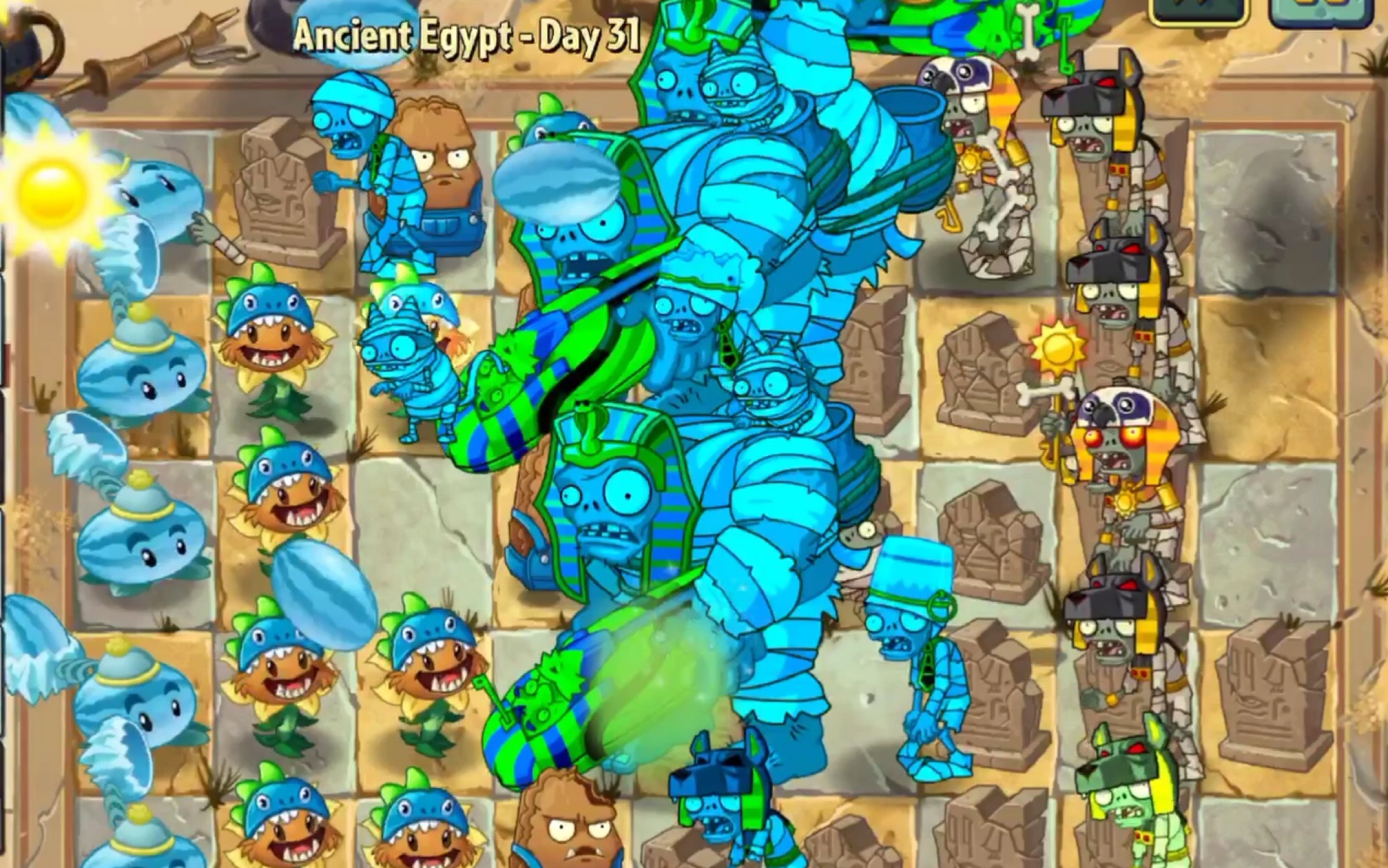 【pvz2-拓展系列】埃及ae拓展31a—狗头狂喜!