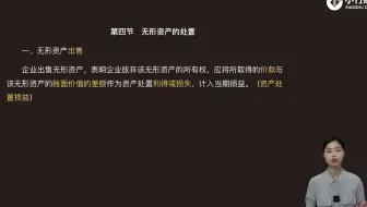 11 无形资产的处置