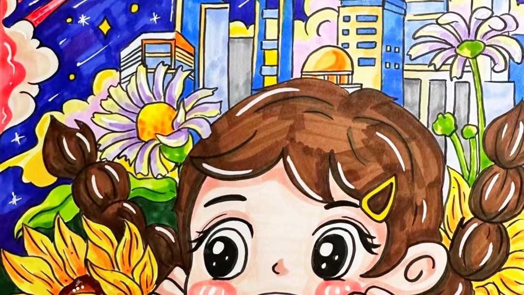 我的梦想主题绘画海报儿童画我的梦想绘画儿童画#我的梦想 #我的梦想