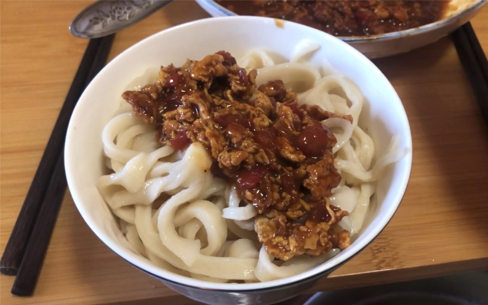 东北的节日人日子吃面条合我心意吃了34碗