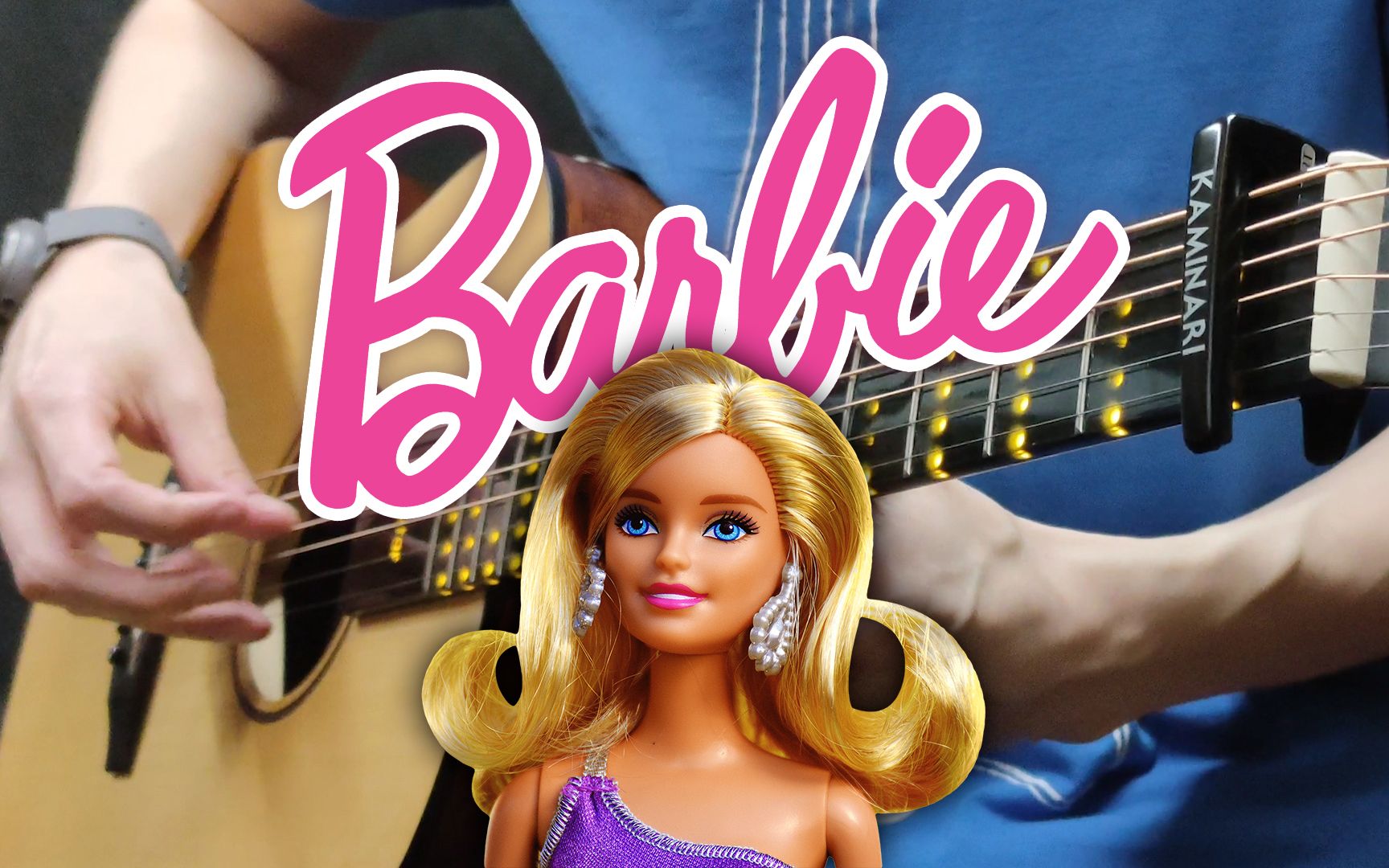 [图]Barbie – Two Voices One Song. 卡拉OK吉他罩