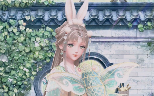 【闪耀暖暖】月神非凡头发和风筝套好适配