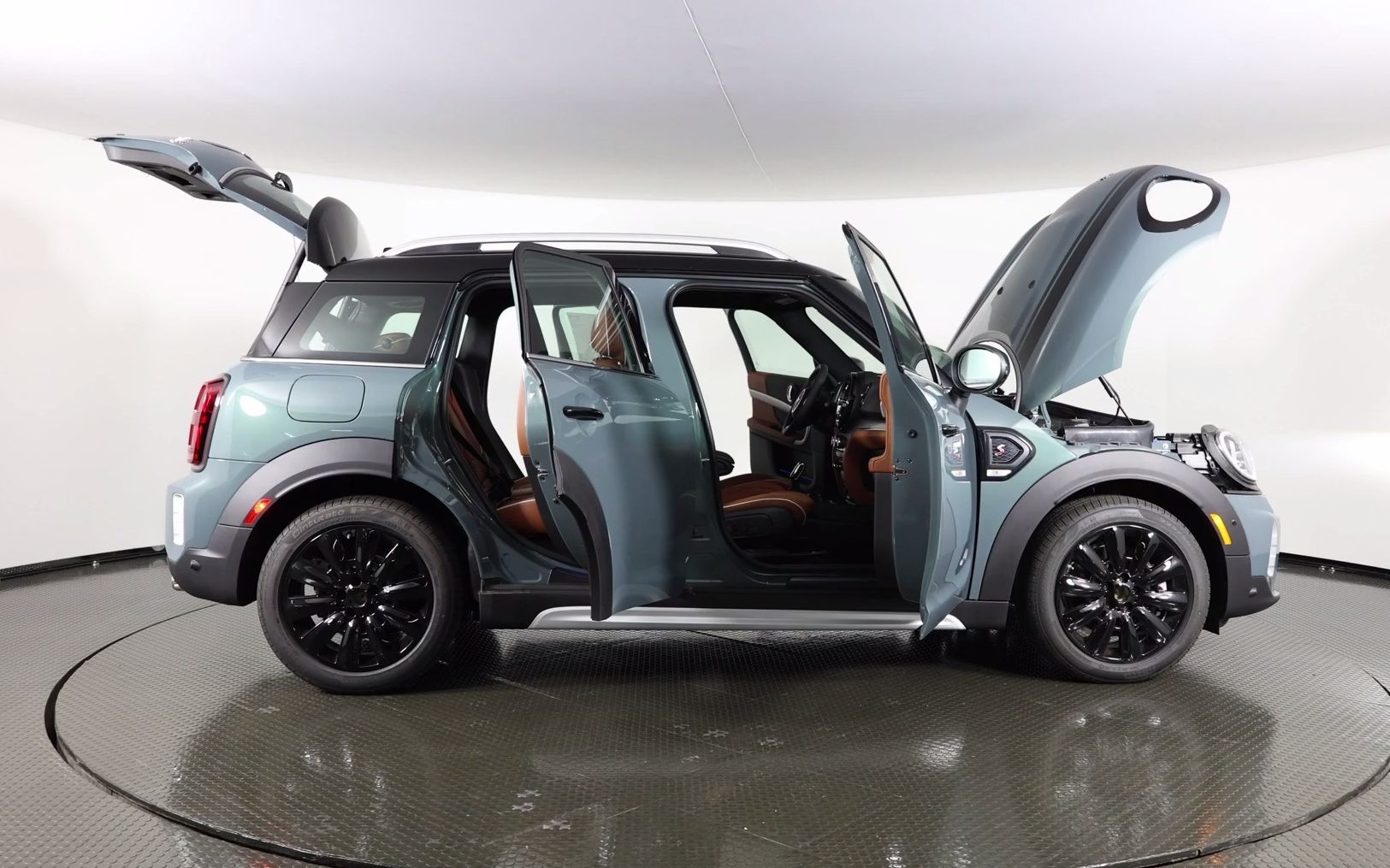【动态展示】新一季mini countryman coopers all4 尤加利青外观 麦芽