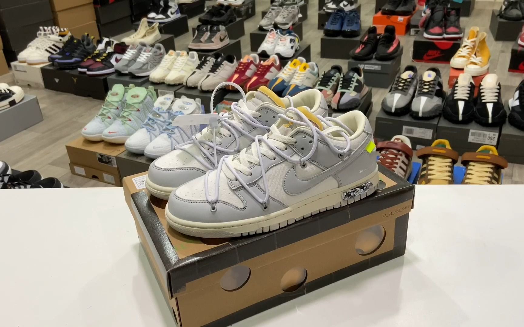 【鞋品汇】耐克OffWhite x Nike Dunk Low重磅联名哔哩哔哩bilibili