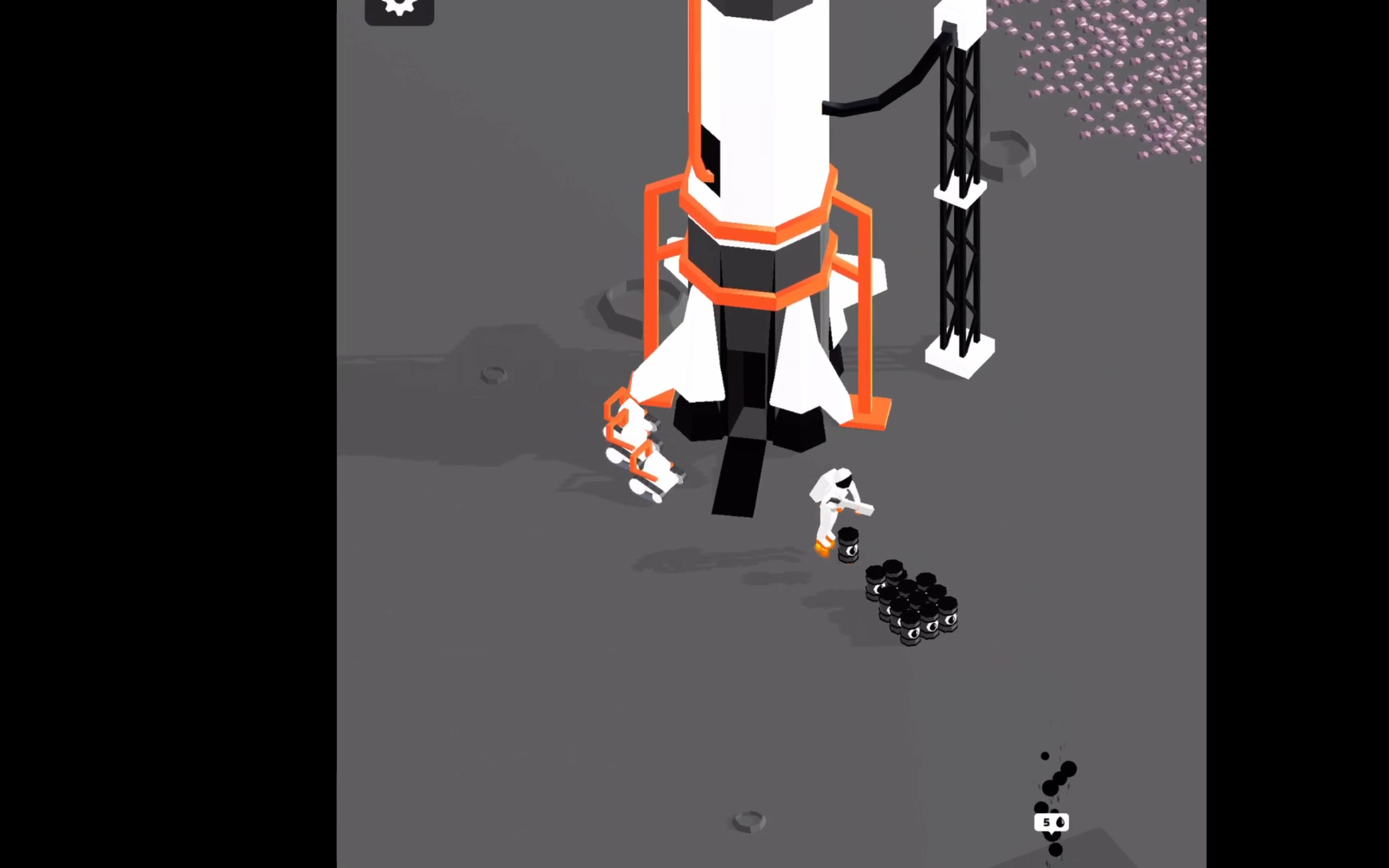 voodoo小游戏登月探险家冥王星满科技1h8min速通