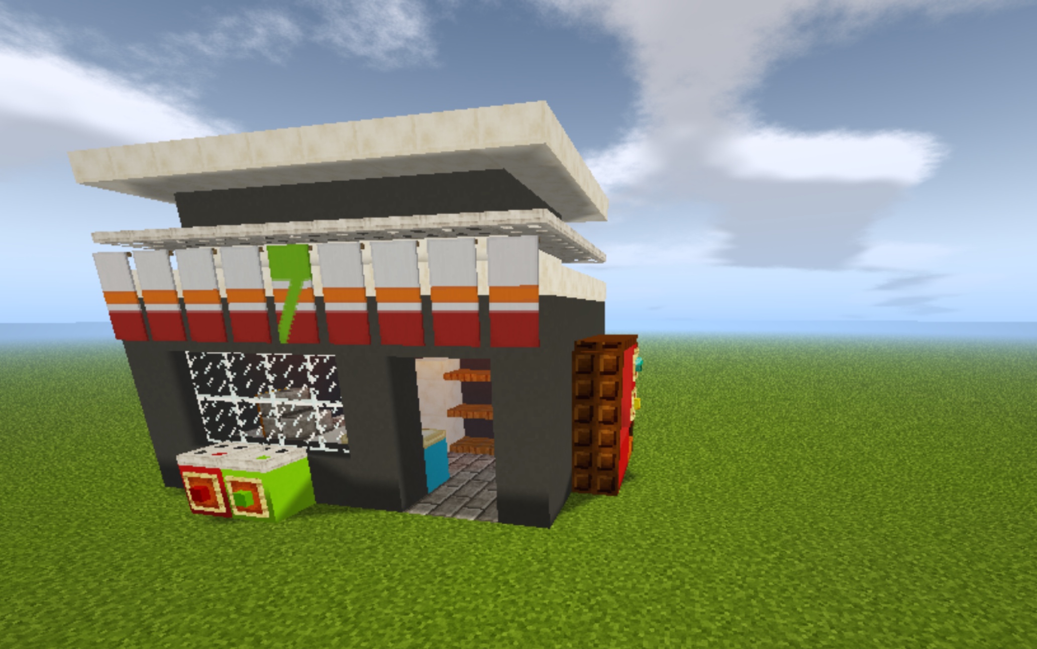 【我的世界建筑】第1期 便利店