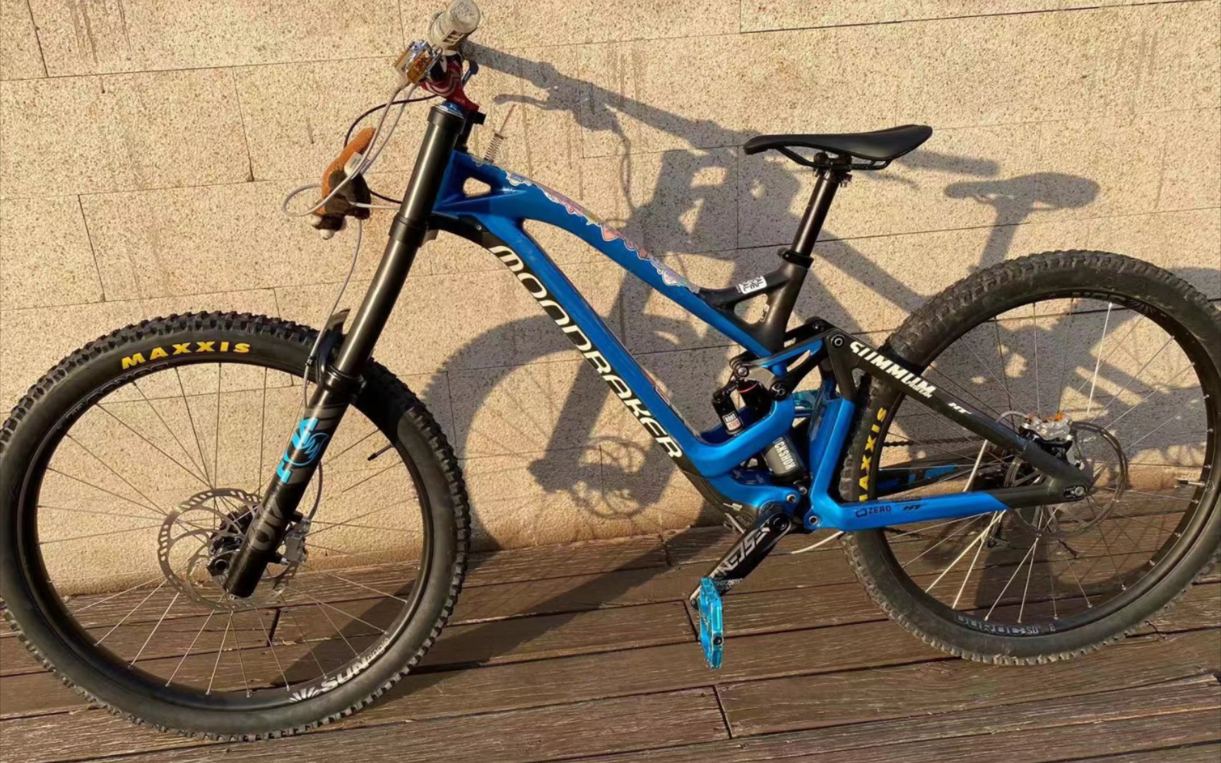 fox40 避震前叉内管干坠干弯7075定制内管找原因简直离了大谱,还好