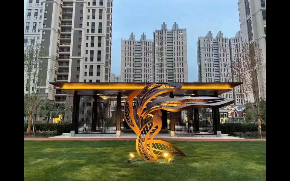 房地产雕塑厂家 唐山房地产雕塑 园林景观雕塑 不锈钢雕塑 不锈钢雕塑