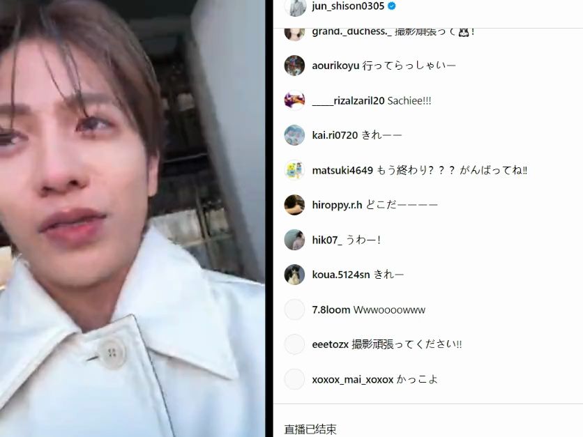 20140113 志尊淳 ins直播 录屏 in 意大利 part3