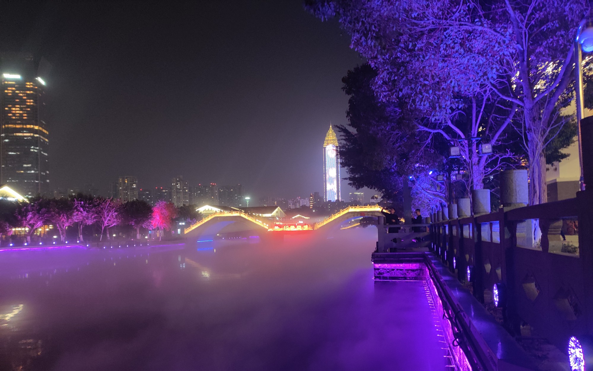 温州市中心最美夜景之一,网红打卡点,美不美还是你们说了算